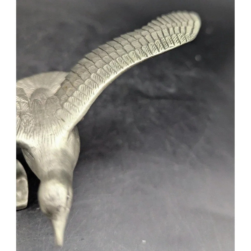Seagull Bird In Flight Figurine by H.Wilson Limited Edition Lance Fine Pewter
